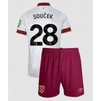 Dětský fotbalový dres West Ham United Tomas Soucek #28 2024-25 Třetí Krátký Rukáv (+ trenýrky)